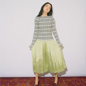 Ohsevendays McKenzie Long Sleeve Maxi Dress